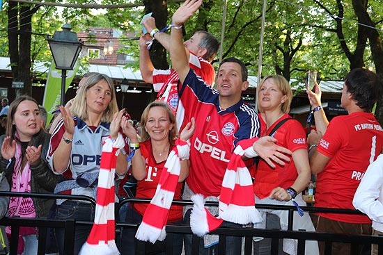 FC Bayern München ist Deutscher Meister 2019: Paulaner Biergartenfeier im Biergarten des „Paulaner am Nockherberg“ mit den Bayern am 18.05.2019 (©Foto: Martin Schmitz)